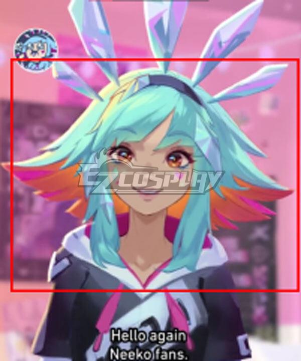 BEYBLADE X Multi Nanairo Normal Attire Colorful Colorful Cosplay Wig