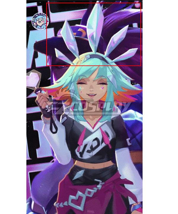 League Of Legends LOL TFT K/DA Superfan Neeko Headgear Cosplay Accessory Prop