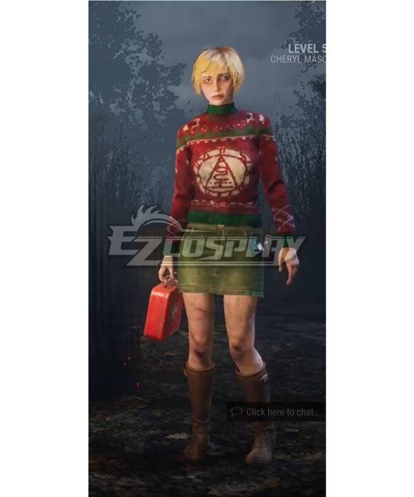 Dead By Daylight: Silent Hill Heather Mason Cheryl Mason Christmas Cosplay Costume