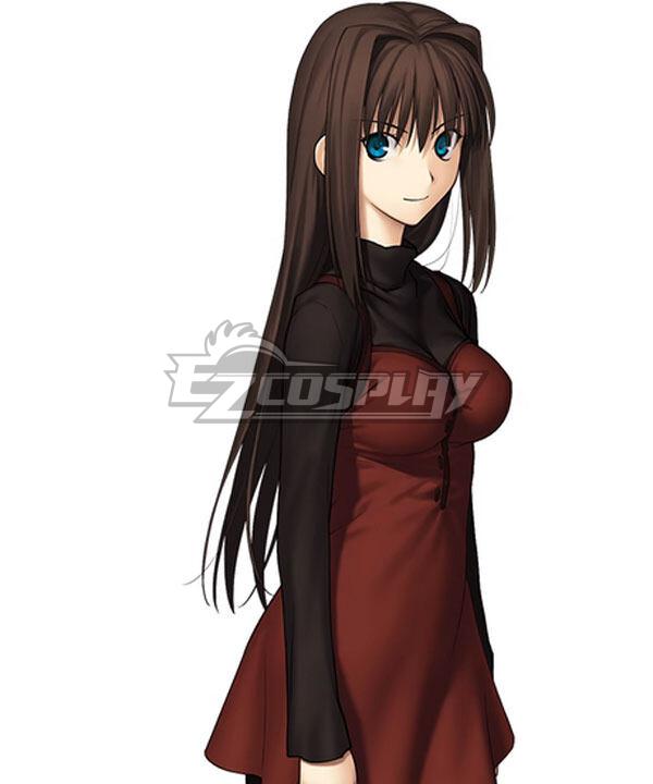 Witch on the Holy Night Aoko Aozaki Brown Cosplay Wig