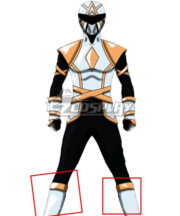 White Omega Rangers Shoes Cosplay Boots