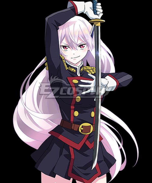 Chained Soldier Kyouka Uzen Purple Cosplay Wig