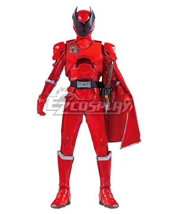 Ohsama Sentai King-Ohger Kuwagata Ohger Gira Husty Red Cosplay Costume