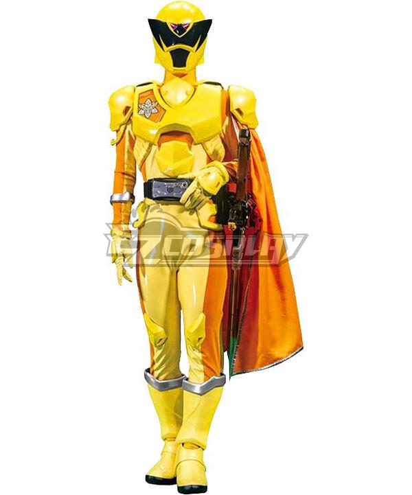 Ohsama Sentai King-Ohger Kamakiri Ohger Hymeno Ran Yellow Cosplay Costume