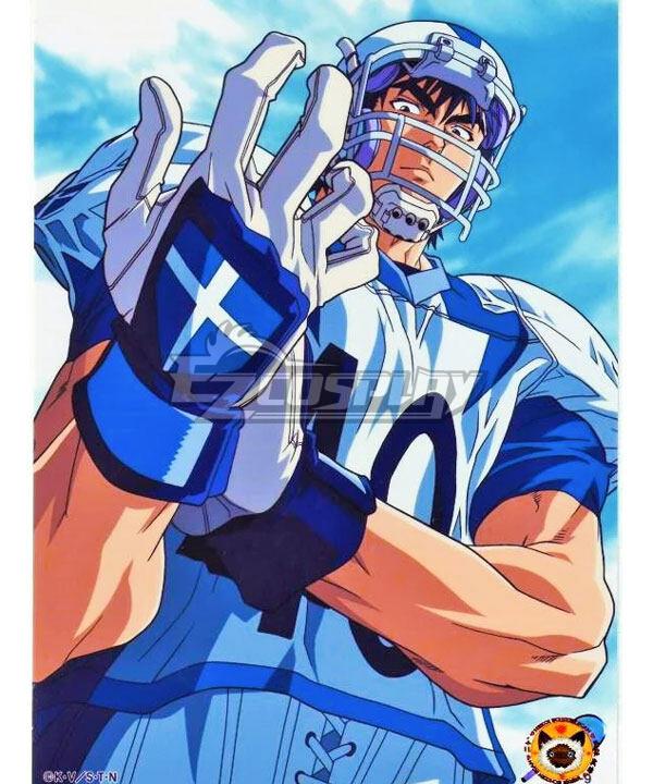 Eyeshield 21 Seijuro Shin Black Cosplay Wig