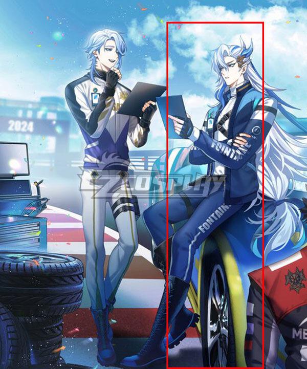 Genshin Impact Neuvillette Racing outfit Cosplay Costume