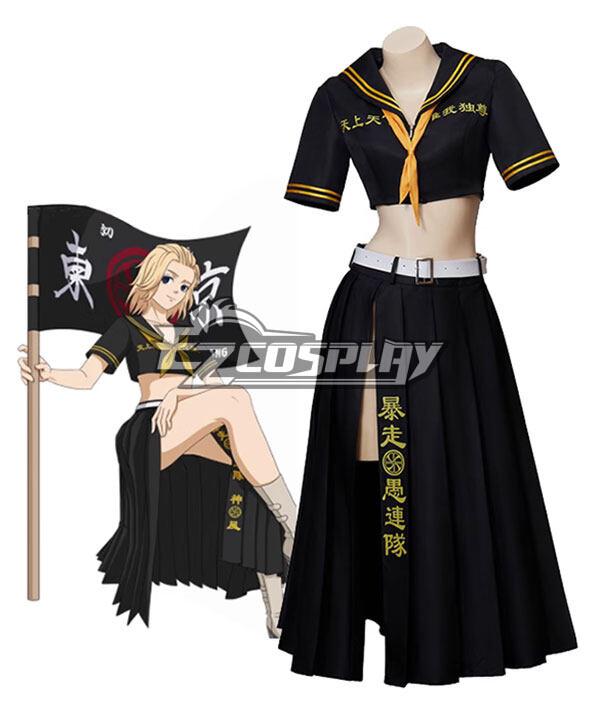 Tokyo Revengers Draken Tokyo Manji Gang Female Uniform Suit Cosplay Costume
