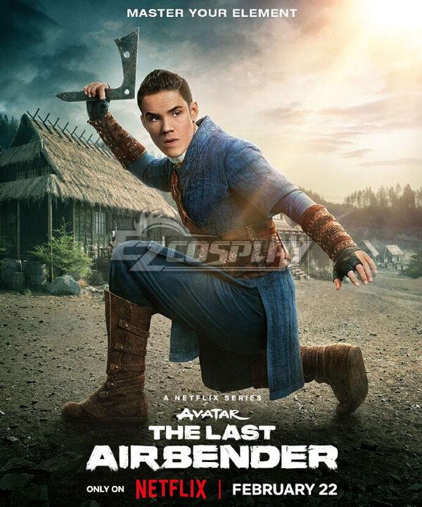 Avatar: The Last Airbender Sokka Netflix Cosplay Costume