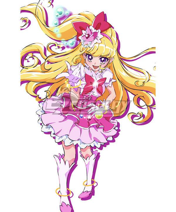 Witchy Pretty Cure! Asahina Mirai Cure Miracle Cosplay Costume