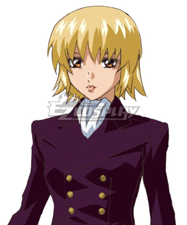 Mobile Suit Gundam SEED Freedom Cagalli Yellow Cosplay Wig