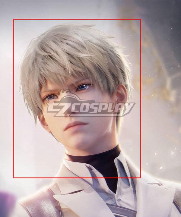 Love and Deepspace Xavier Silver Cosplay Wig
