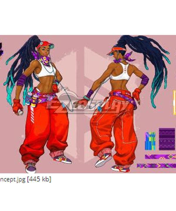 Street Fighter 6 VI  Kimberly Cosplay Costume