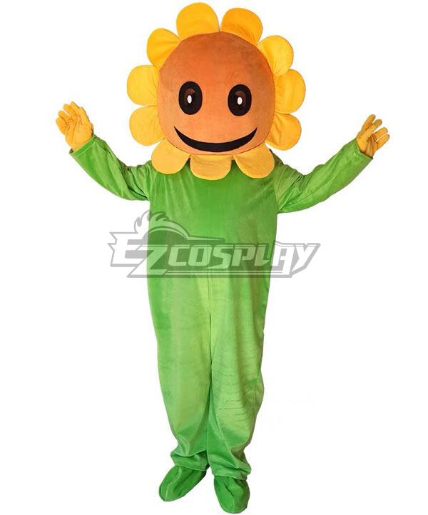 Plants VS Zombies Sunflower Cosplay Costume