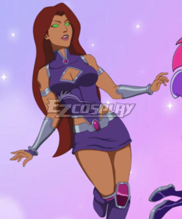 Dc teen titans Star fire Cosplay Costume