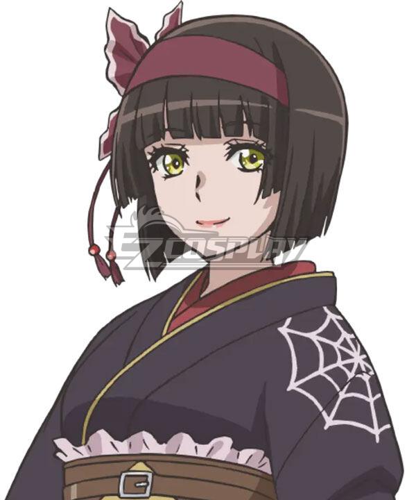 Tsukimichi: Moonlit Fantasy Mio Black Cosplay Wig