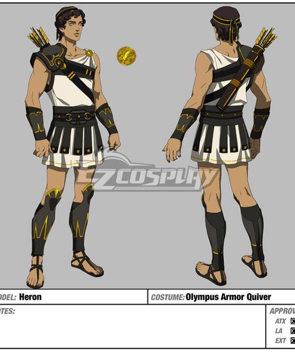 Blood of Zeus Heron B Edition Cosplay Costume