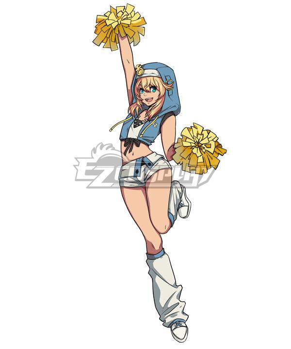 [Pre sale]Ezcosplay Original Guilty Gear -Strive-Bridget Cheerleading Uniforms Cosplay Costume