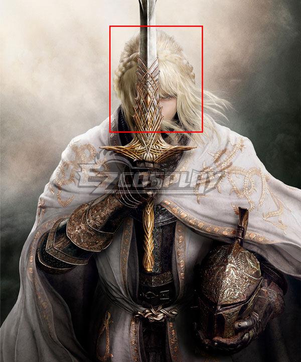 Elden Ring Shadow of the Erdtree NPC Knight Gold Cosplay Wig