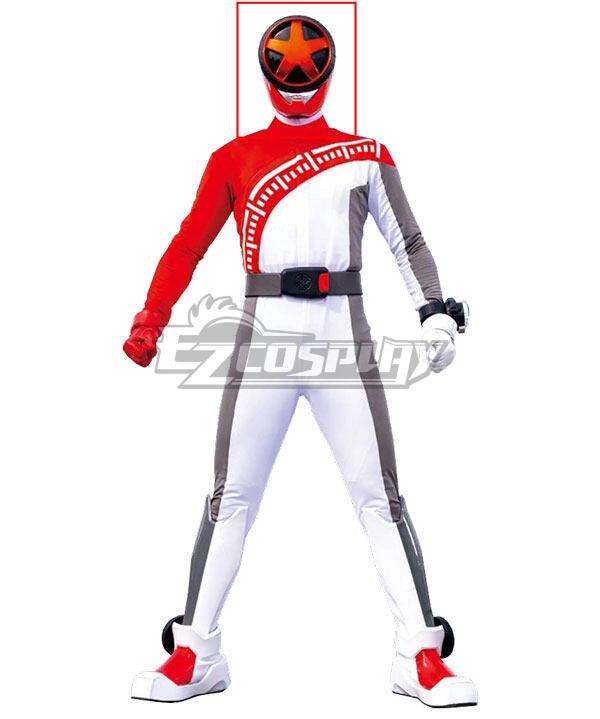Bakuage Sentai Boonboomger Taiya Hando Bun Red Helmet 3D Printed Cosplay Weapon Prop