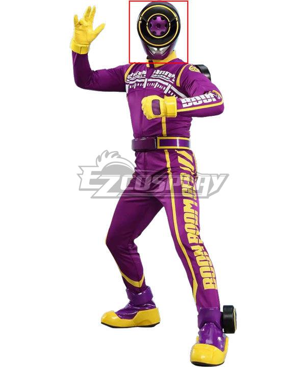 Bakuage Sentai Boonboomger Sakito Homura Bun Violet Helmet 3D Printed Cosplay Weapon Prop