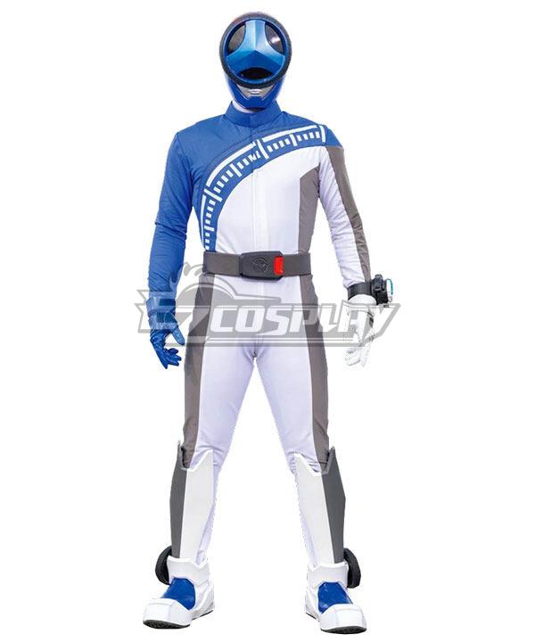 Bakuage Sentai Boonboomger Ishiro Meita Bun Blue Cosplay Costume
