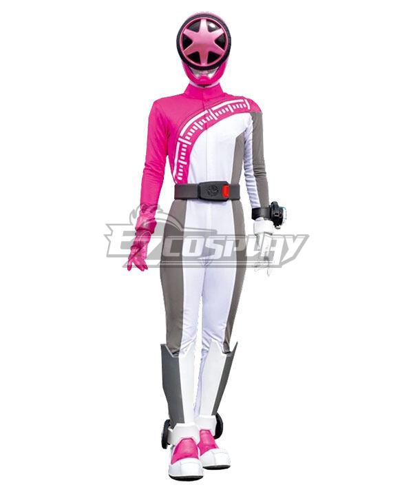 Bakuage Sentai Boonboomger Mira Shifuto Bun Pink Cosplay Costume