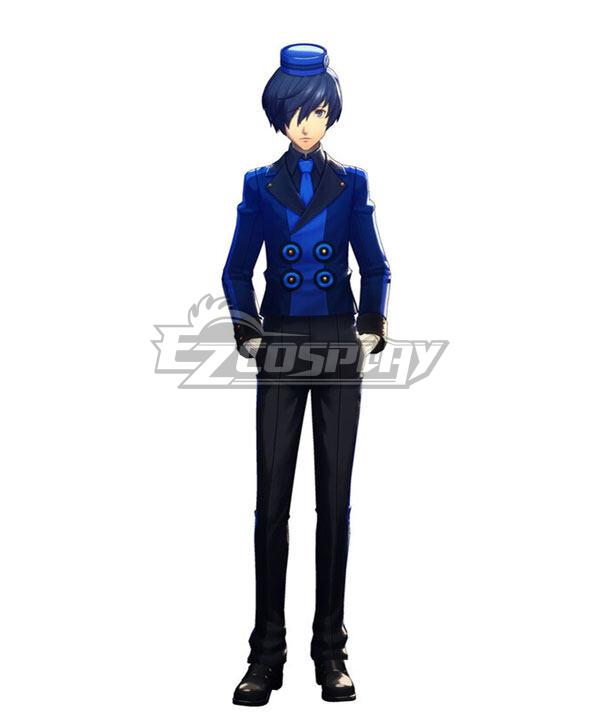 Persona 3 Reload DLC P3R Male Protagonist Minato Arisato Makoto Yuki Blue Cosplay Costume