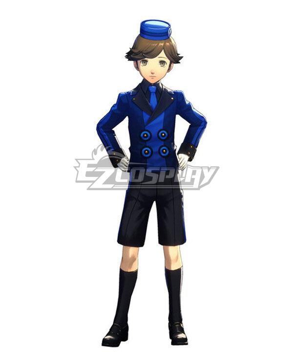 Persona 3 Reload DLC P3R Ken Amada Blue Cosplay Costume