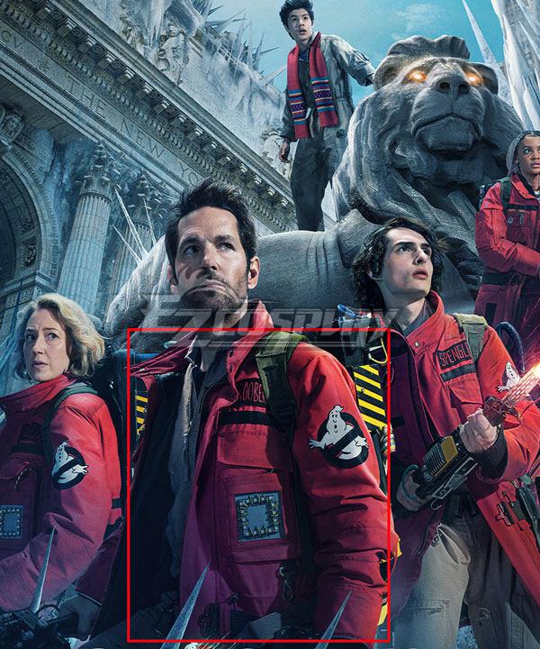 Ghostbusters: Frozen Empire Gary Grooberson Red Coat Cosplay Costume
