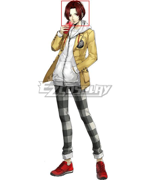 Persona 5: The Phantom X P5X Protagonist Red Cosplay Wig