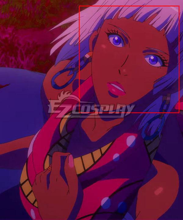 Street Fighter VI 6 SF6 Elena White Cosplay Wig