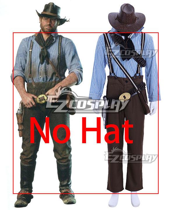 Red Dead: Redemption 2 Arthur Morgan(No Hat) Cosplay Costume