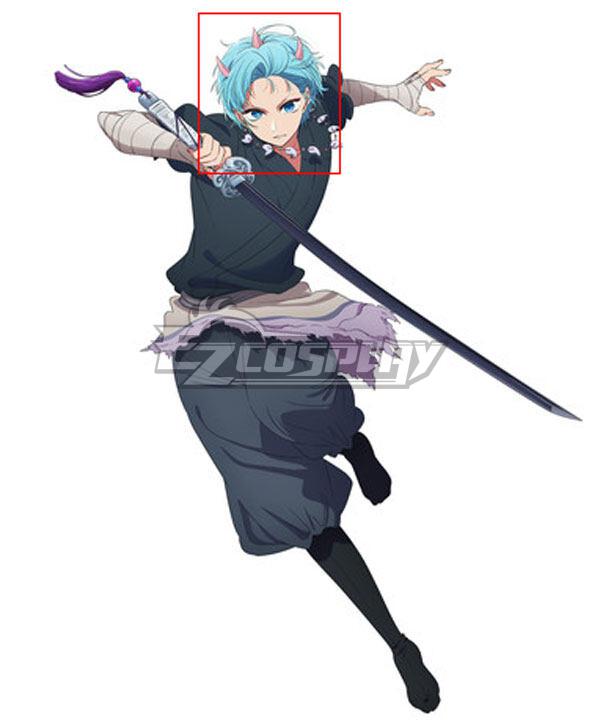 Oshi No Ko Season 2 Hoshino Akuamarin Touki Stage Play Blue Cosplay Wig