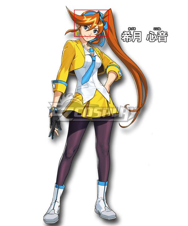 Ace Attorney Gyakuten Saiban Athena Cykes Blue Head Accessory Cosplay Accessory Prop