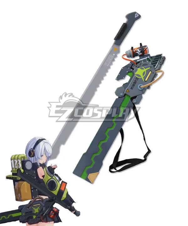 Zenless Zone Zero Gentle House Anby Demara Sword Scabbard Cosplay Weapon Prop