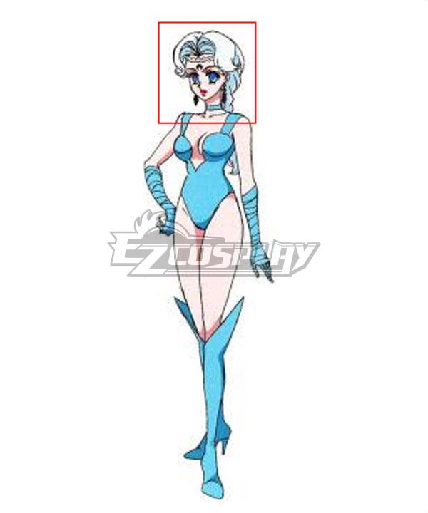 Sailor Moon Berthier White Cosplay Wig