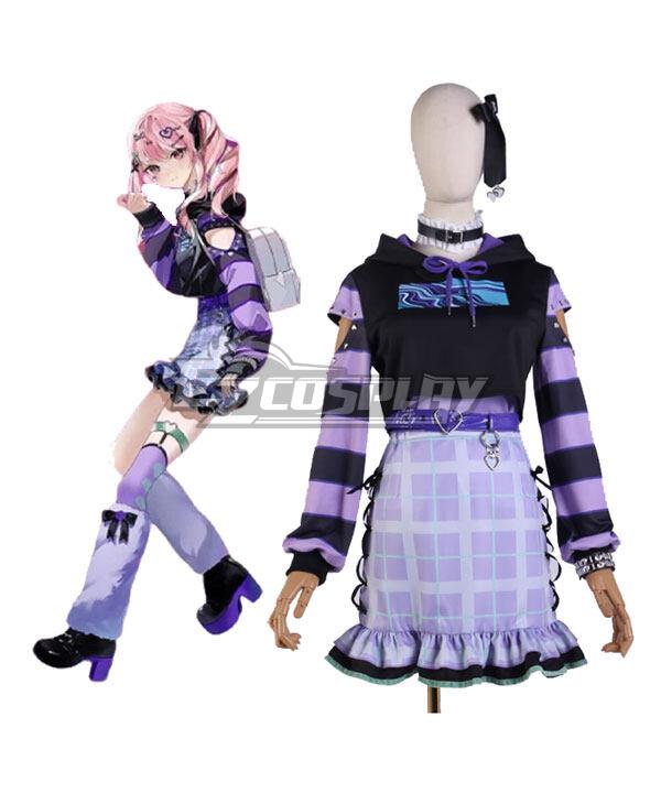 Project Sekai Colorful Stage Akiyama Mizuki Dark Decora Cosplay Costume