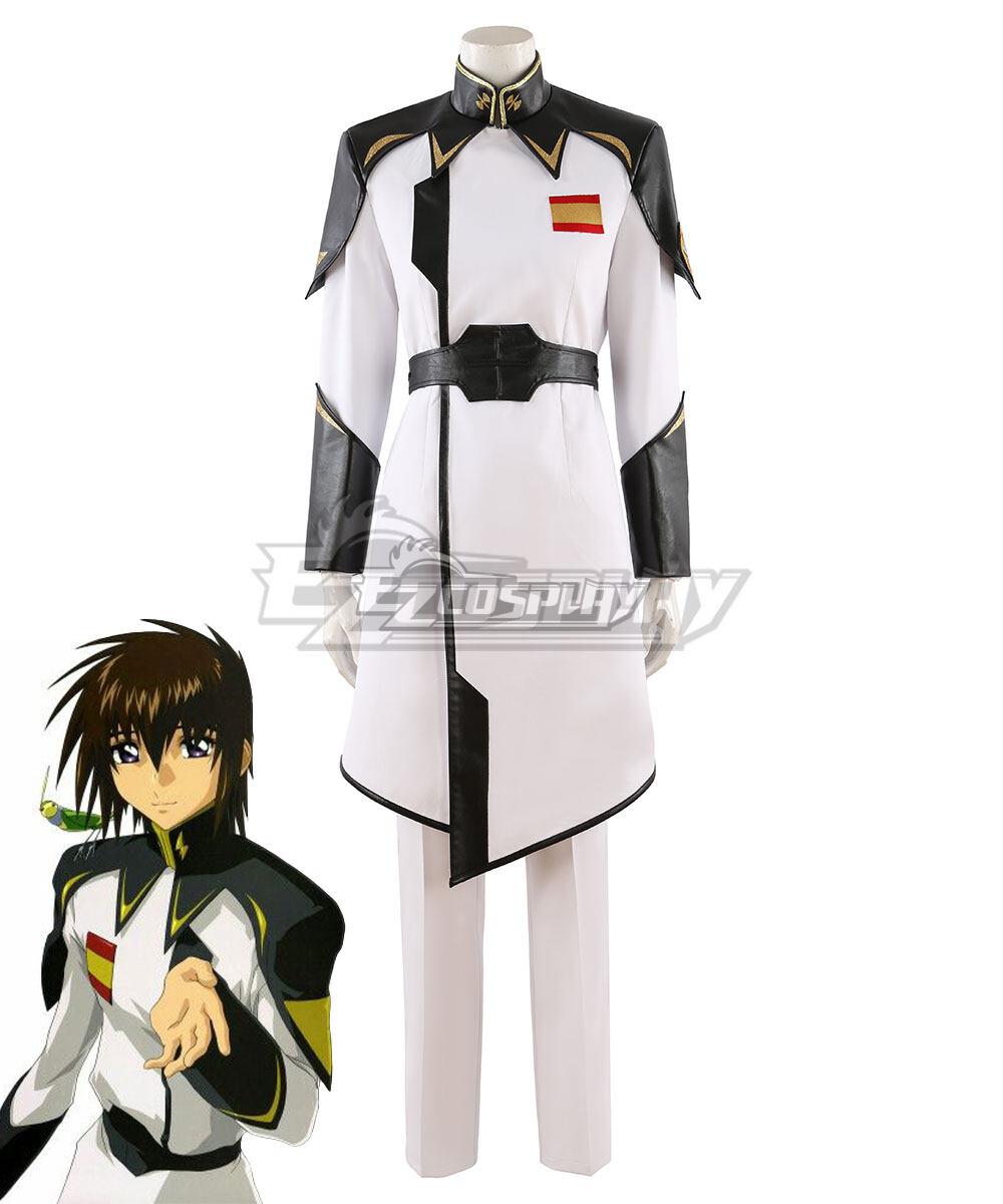 Mobile Suit Gundam SEED Kira Yamato White Cosplay Costume