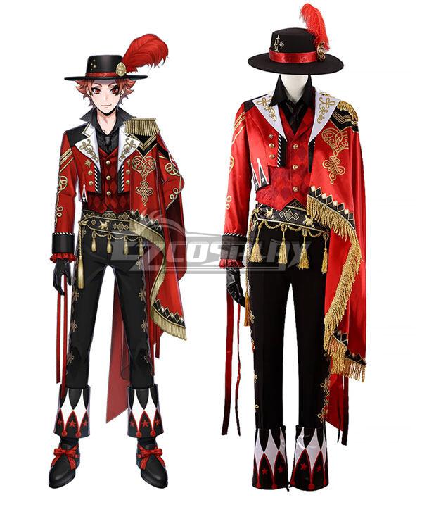 Disney Twisted Wonderland Heartslabyul Ace Trappola Halloween Playful Land Cosplay Costume