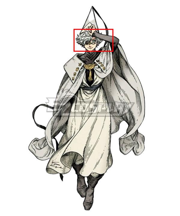 Witch Hat Atelier Anime Qifrey White Cosplay Wig