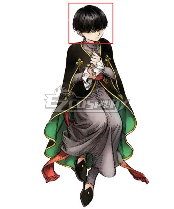 Witch Hat Atelier Anime Euini Black Cosplay Wig