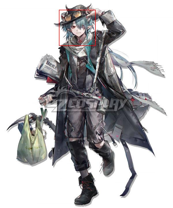 Arknights Mitm Cosplay Wig