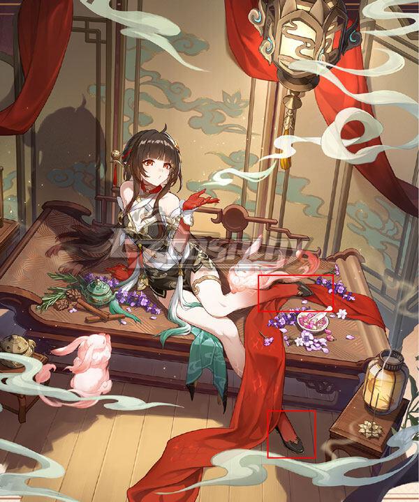 Honkai: Star Rail Lingsha Brown Cosplay Shoes