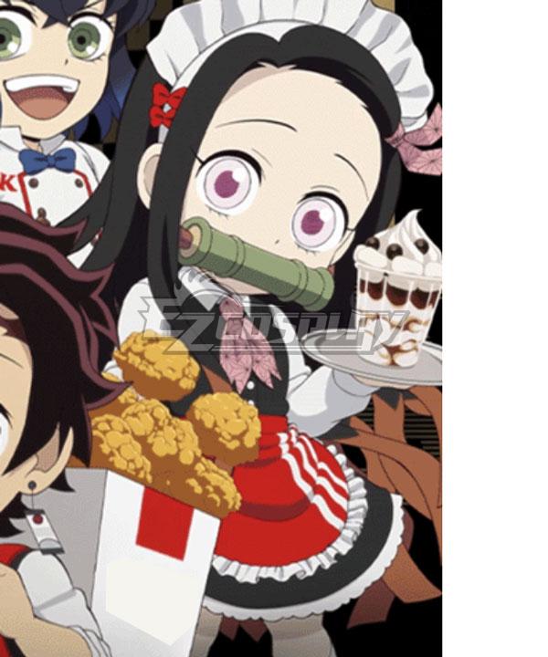 Demon Slayer: Kimetsu No Yaiba Kamado Nezuko KFC Cosplay Costume