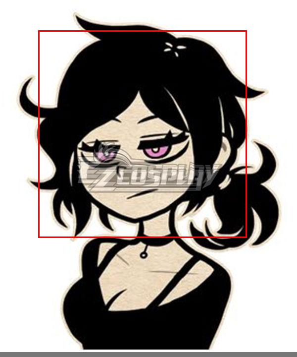 The Coffin of Andy and Leyley Ashley Graves Black Cosplay Wig