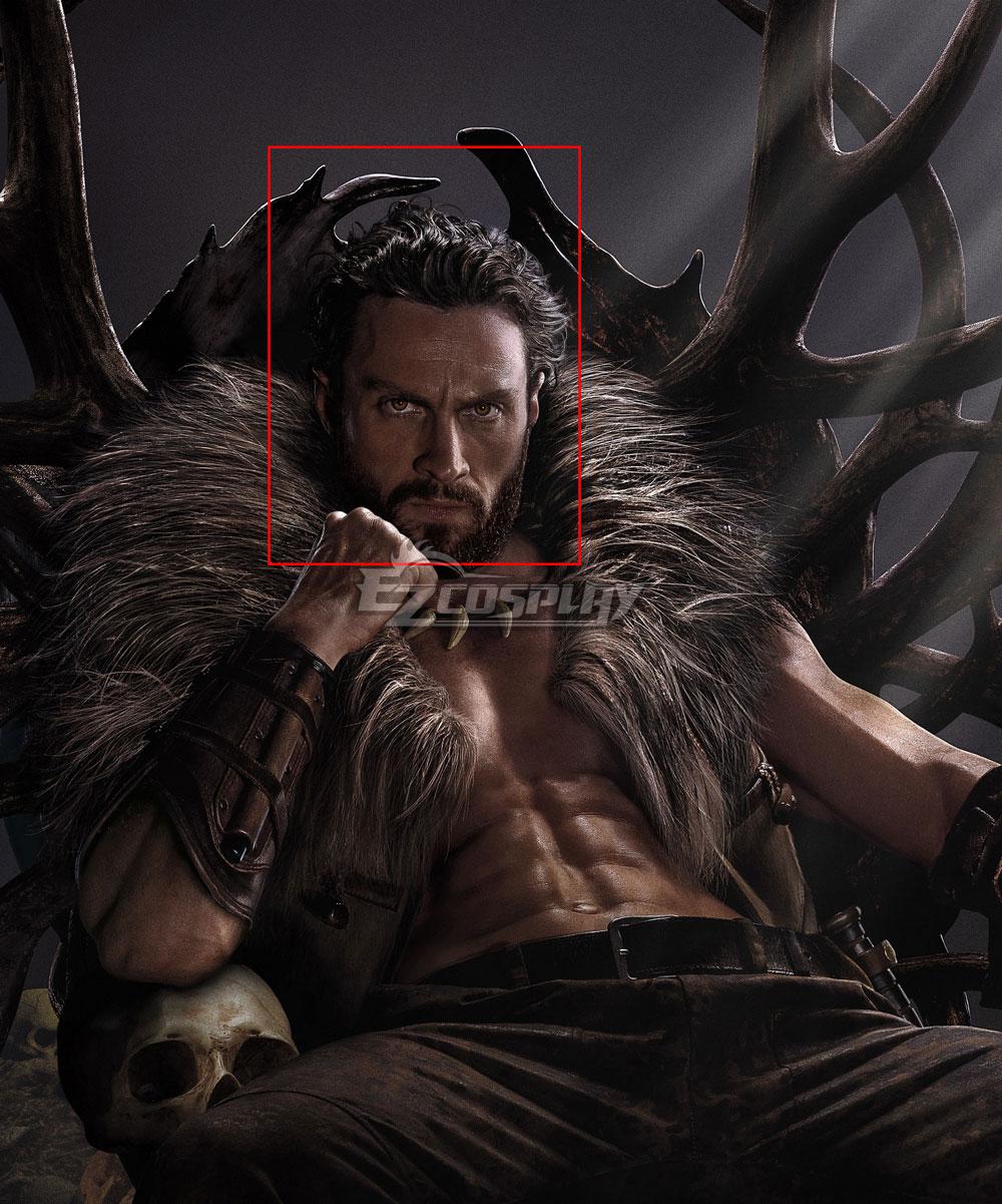 MARVEL Kraven the Hunter Black Cosplay Wig