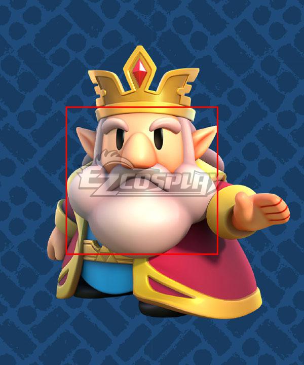TLOZ: Echoes of Wisdom King of Hyrule White Cosplay Wig