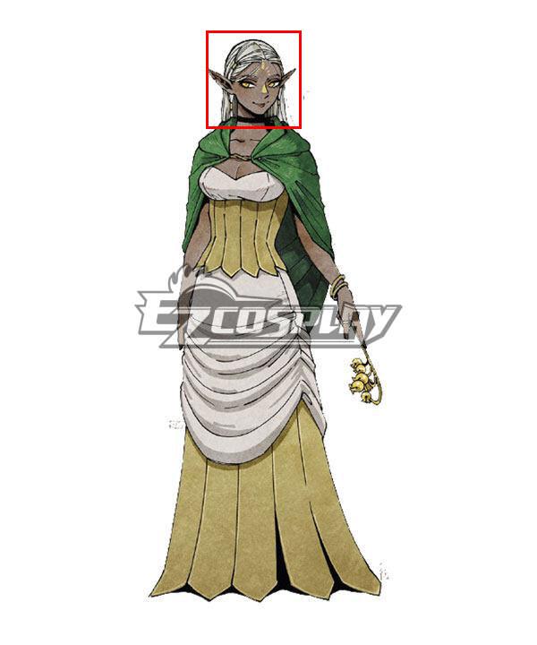 Delicious in Dungeon Cithis Ofri Silver Cosplay Wig