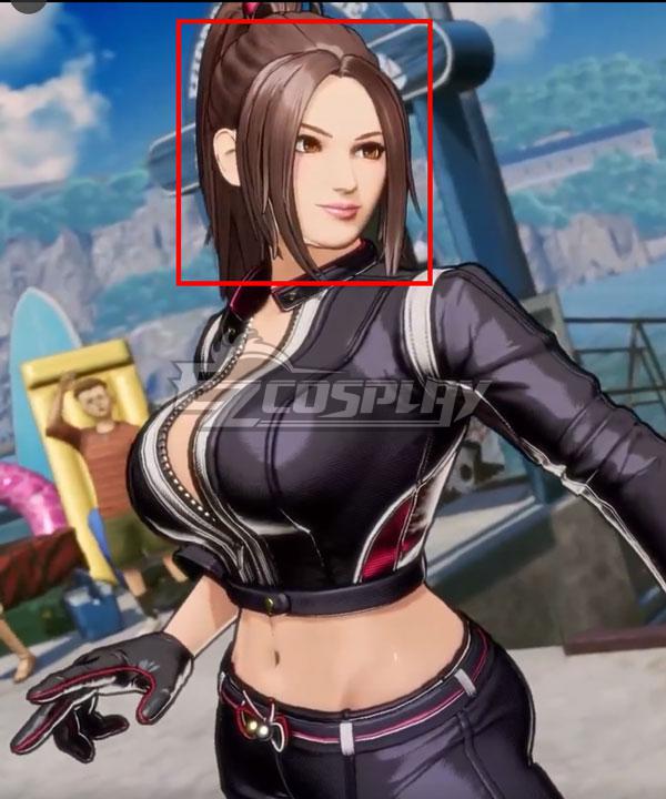 Fatal Fury: City of the Wolves Mai Shiranui Brown Cosplay Wig