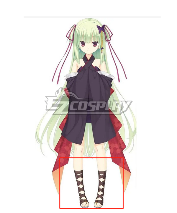 Senren*Banka Ninja Murasame Cosplay Shoes